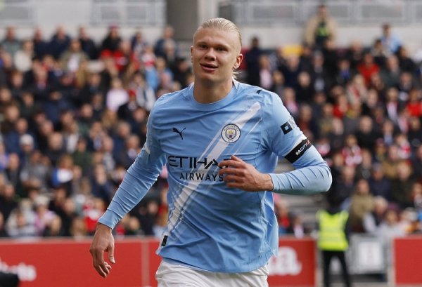 哈兰德英超仅在安菲尔德莫得进球 本赛季非点球进球五大联赛最多