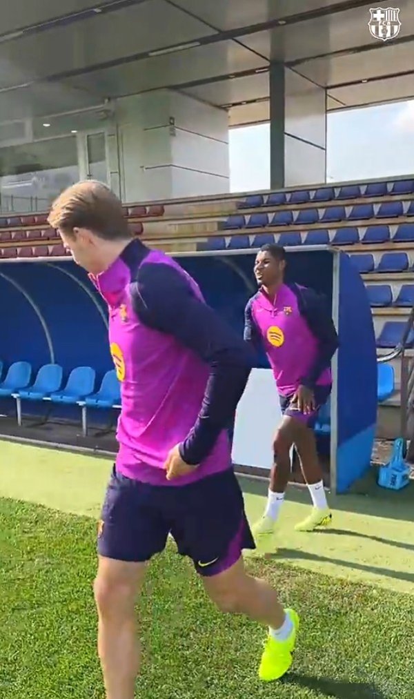 巴萨官方晒视频：列国度队球员收复考试