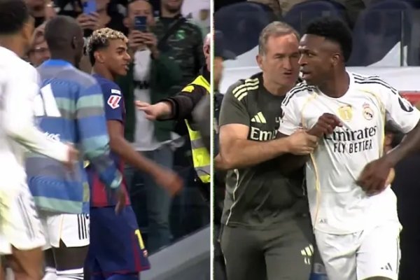 💪亚马尔问维尼修斯“要动手吗？”，维尼修斯复兴“来啊！”