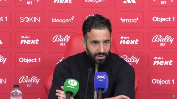 阿莫林：我嗅觉球员们真实努力了 放上个赛季咱们会丢更多球输掉