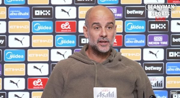 瓜帅：和B席莫得就往时问题对话 哈兰德很进攻但其他球员相通枢纽